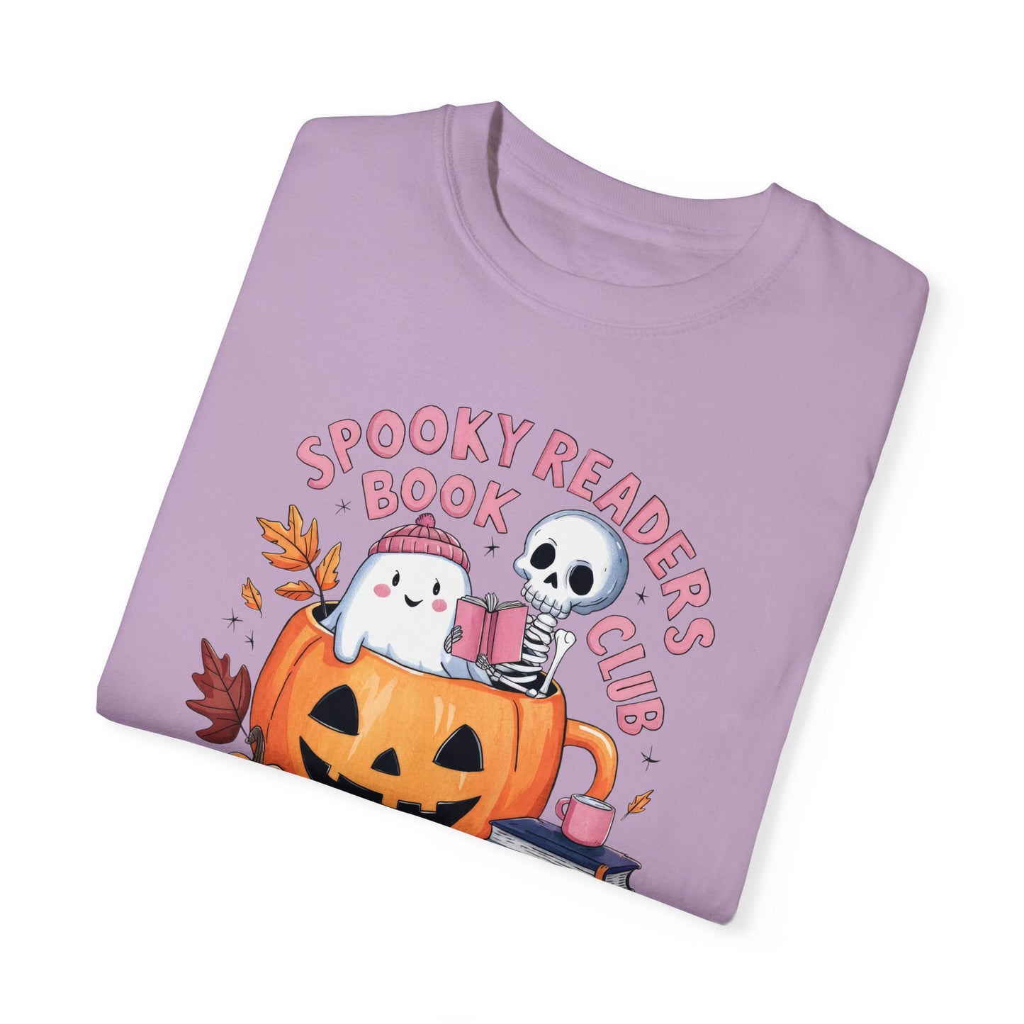 Halloween Spooky Readers Book Club Comfort Colors Shirt, Limited Edition Cute Book Reader Shirt,  Teacher Halloween Shirt, Gift for Teacher