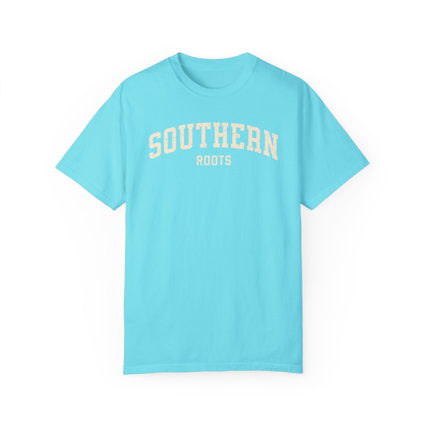 Southern Roots Summer Comfort Colors® t-shirt, America Tee, American Patriotic Shirt, Collegiate Style Shirt, Southern American, The South