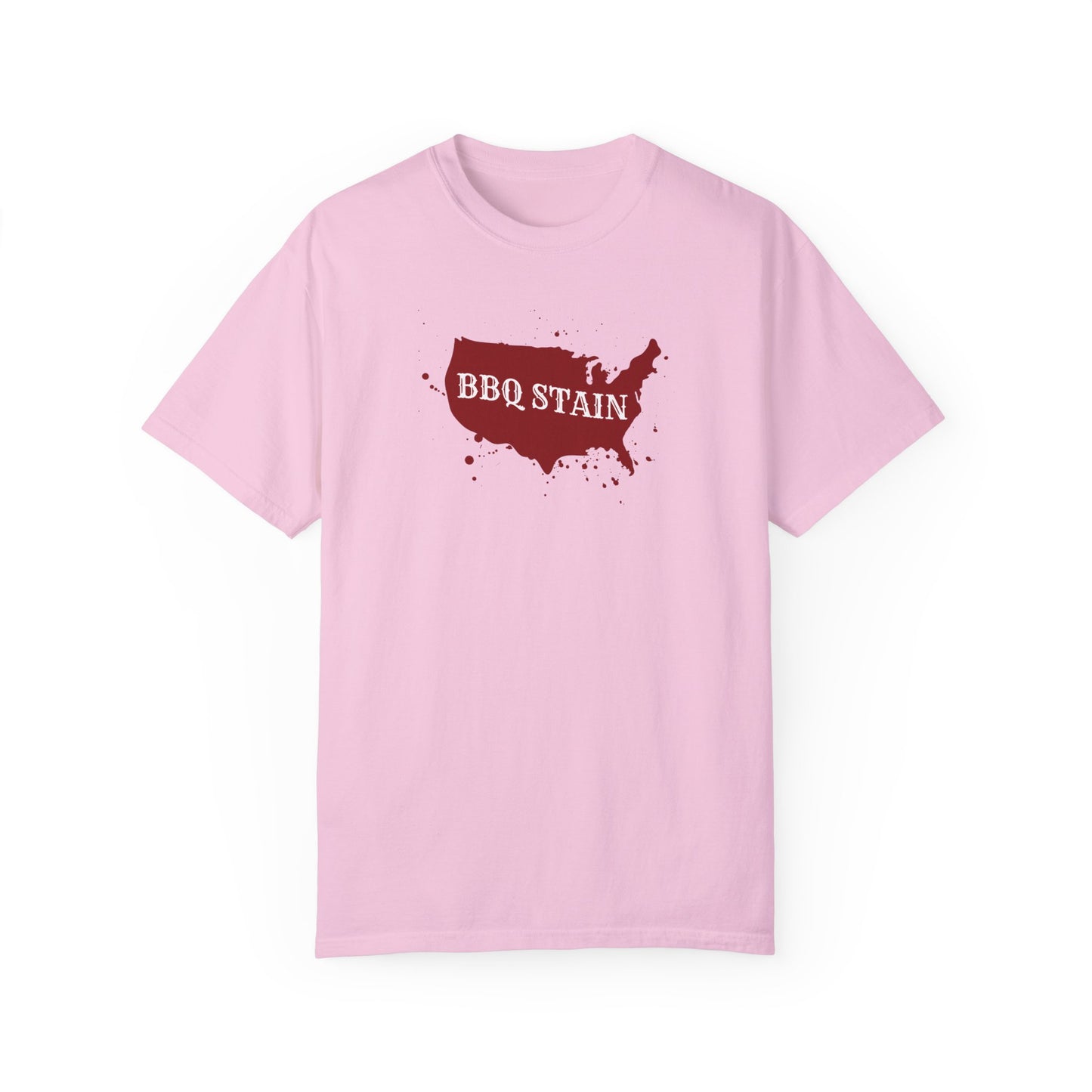 BBQ Stain USA Comfort Colors® t-shirt, Summer Shirt, Cookout, BBQ Shirt, Fun Graphic Tee, 4th of July, Party Shirt,