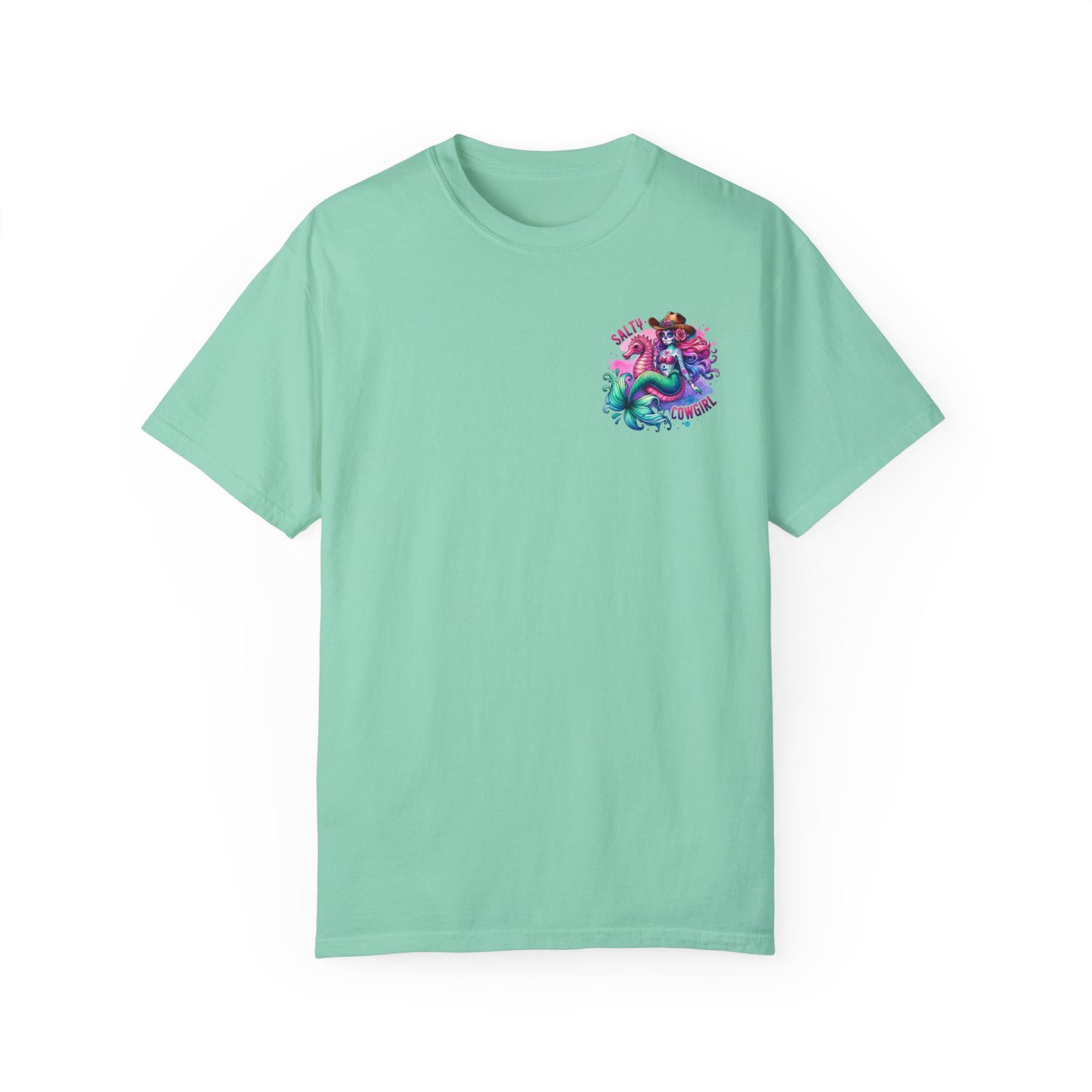 Comfort Colors Salty Cowgirl Shirt, Mermaid Trendy Beach Shirt, Beach Shirt, Beach T-Shirt, Vacation Shirt, Comfort Colors Tee, Summer Shirt