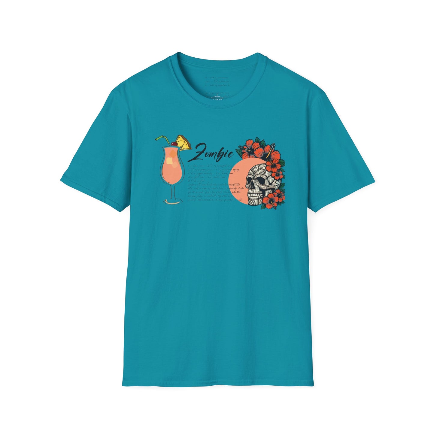 Zombie Cocktail Shirt - Tiki Drinki Collection | Tiki Style | Unique | Summer Style