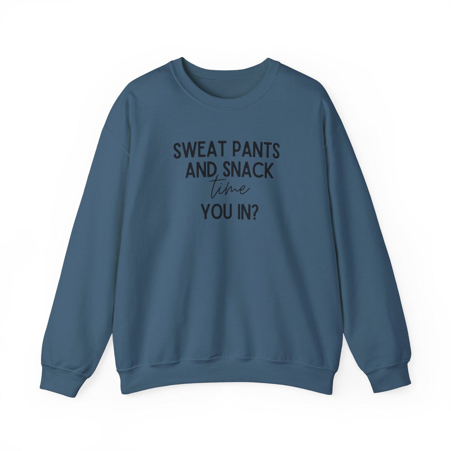 Snack Time Crewneck Sweatshirt | Fun Gift