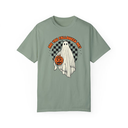 Are you Falloween Me Comfort Colors Halloween Shirt, Limited Edition Funny Design Ghost Halloween Shirt, Halloween Party School Shirt