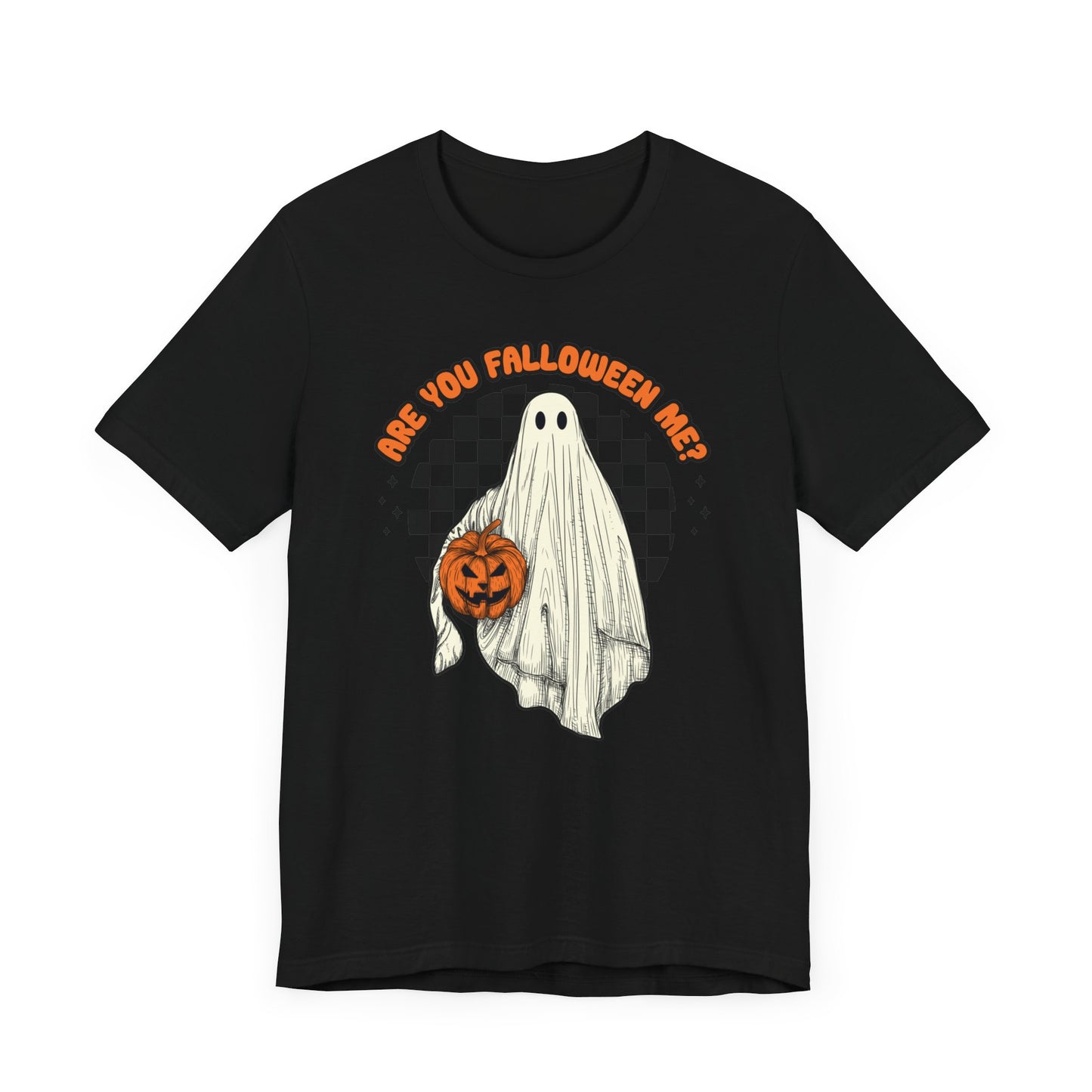 Are you Falloween Me Bella Canvas Soft Halloween Shirt, Limited Edition Fun Ghost Design Halloween Shirt, Halloween Party School Shirt Gift