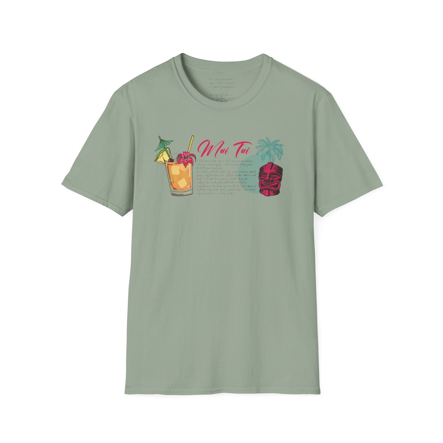 Tiki Drinki Collection - Mai Tai Cocktail Shirt | Tiki Style | Unique | Summer Style