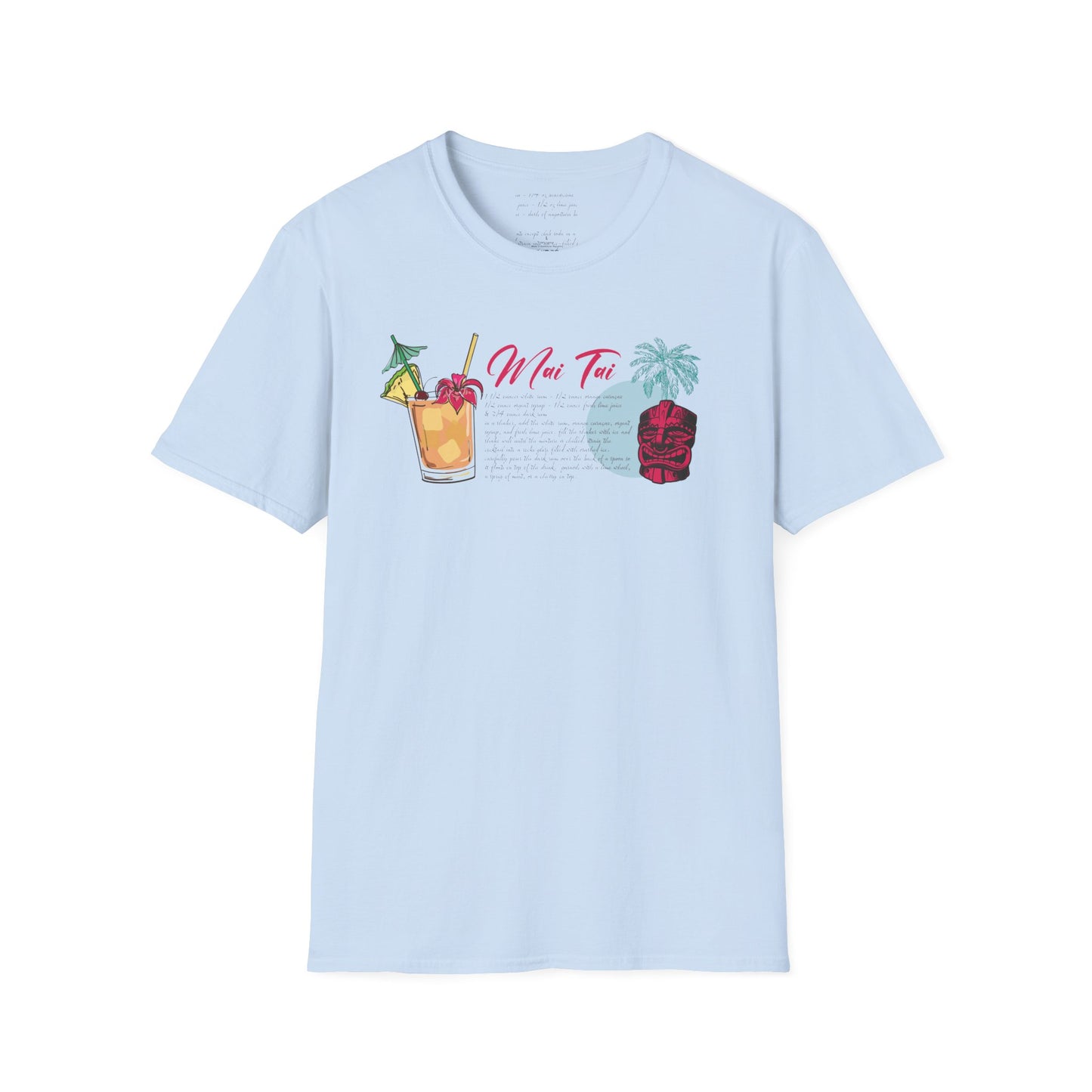 Tiki Drinki Collection - Mai Tai Cocktail Shirt | Tiki Style | Unique | Summer Style