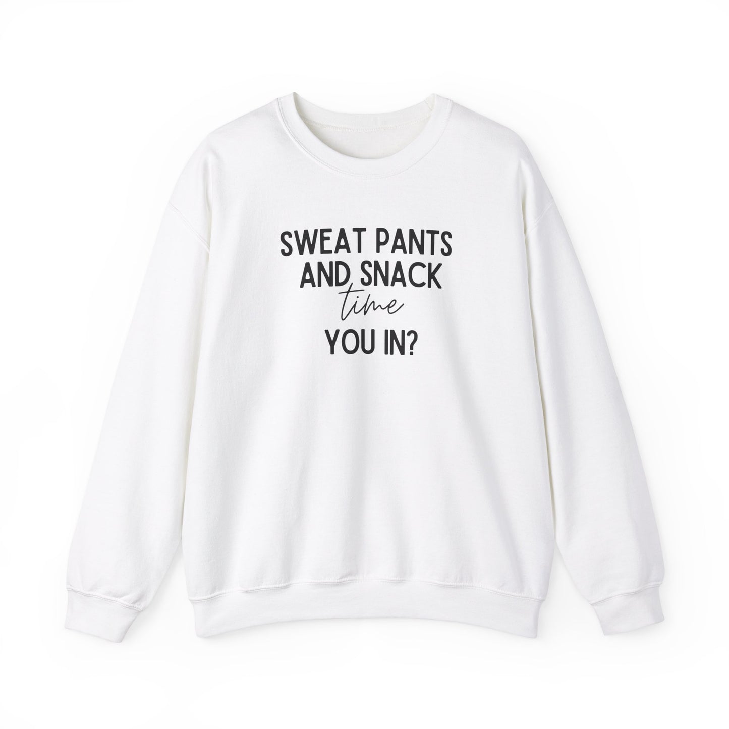 Snack Time Crewneck Sweatshirt | Fun Gift