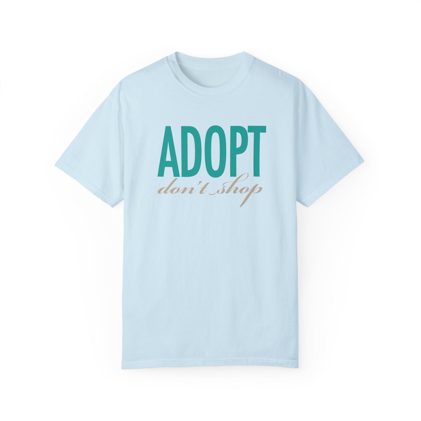 Adopt Don't Shop Shirt Comfort Colors®, Save Animals Shirt, Animal Rights Shirt, Animal Rescue Shirt, Animal Lover Gift, Adoption Pet Shirt