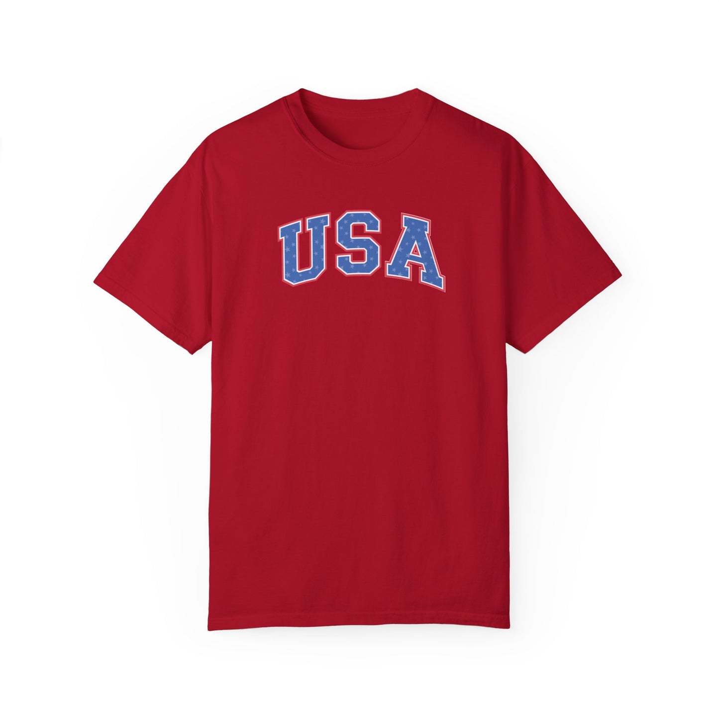 USA Comfort Colors Shirt, America 4th of July Shirt, American Flag Shirt, USA Shirt, Patriotic Shirt, Indepedence Day Shirt, Red White Blue