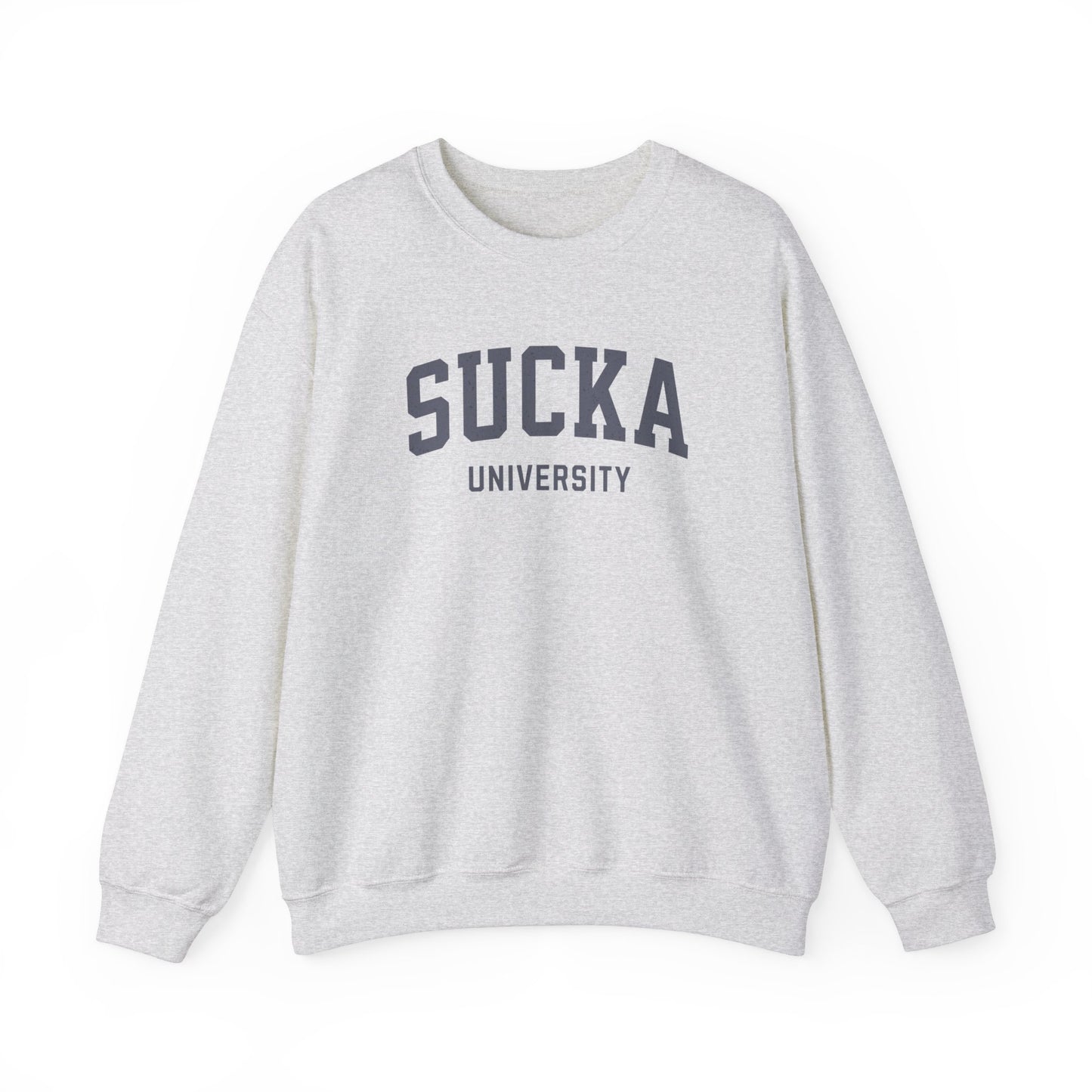 SUCKA University Retro Gildan 18000 sweatshirt, 80's Retro sweatshirt, Sucka 80's Slang, Vintage Sayings,1980's,Retro Vibes, Funny Nostalgia