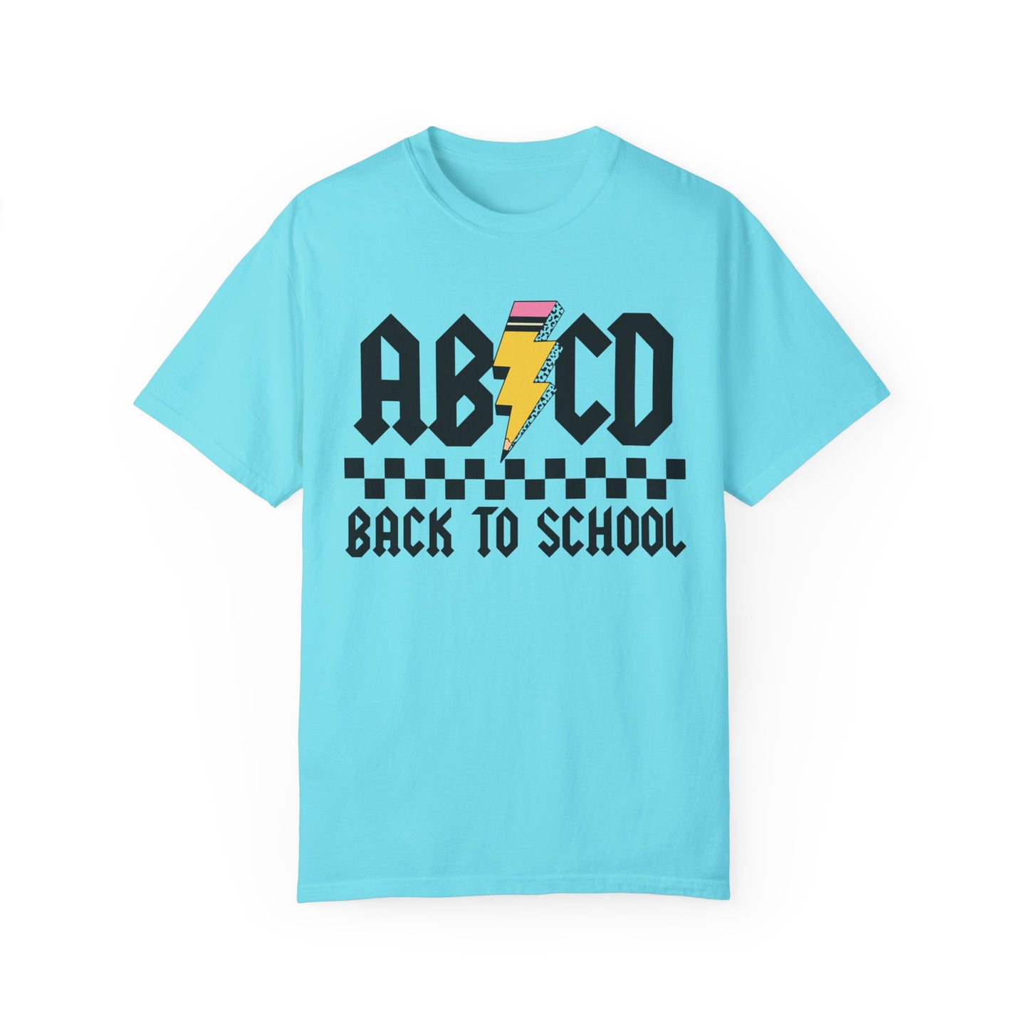 Teacher ABDC Thunderbolt Shirt, Back to School Graphic Teacher T-Shirt, Gift For Teacher, Gift for Educator, Teacher Aid Special Ed Gift