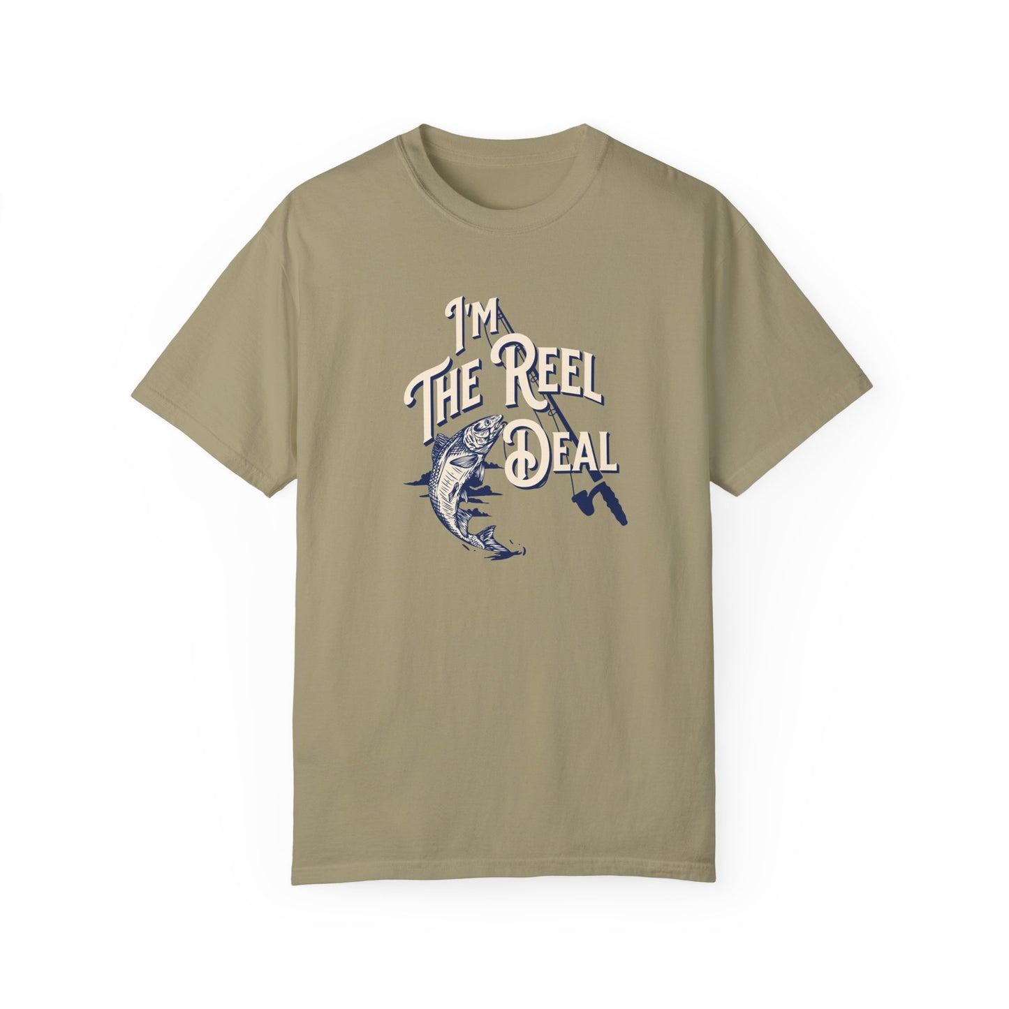 Fishing T-Shirt The Reel Deal Mens Tshirt, Fathers Day, gift, bass, Birthday, gifts for dad ,husband ,daddy, grandpa, Father's Day Gift