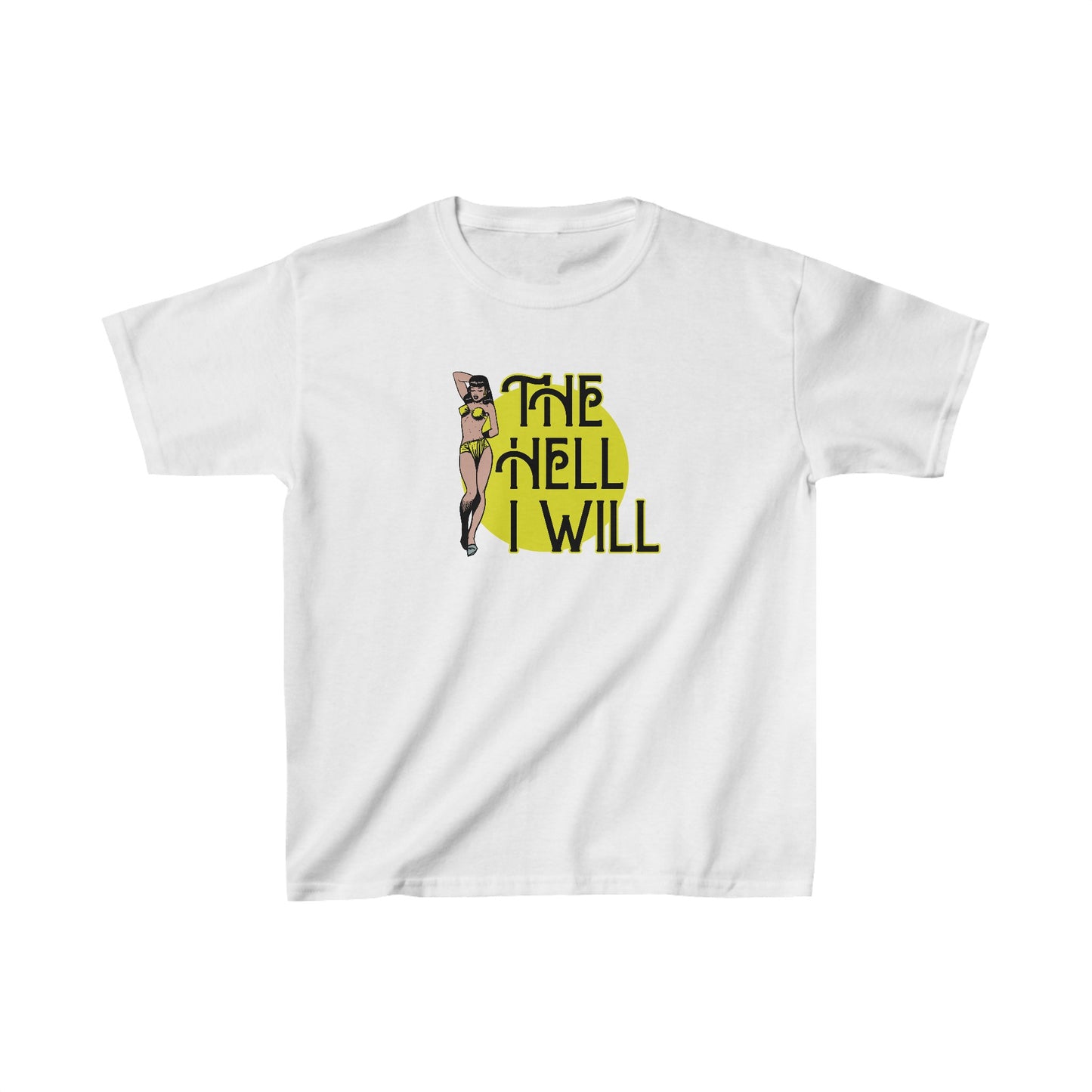 Y2K Vintage The Hell I Will Baby Tee | Tye Dye - 1990s 2000s, Y2K Baby Shirt, Y2K Clothing, Vintage 1990 Style