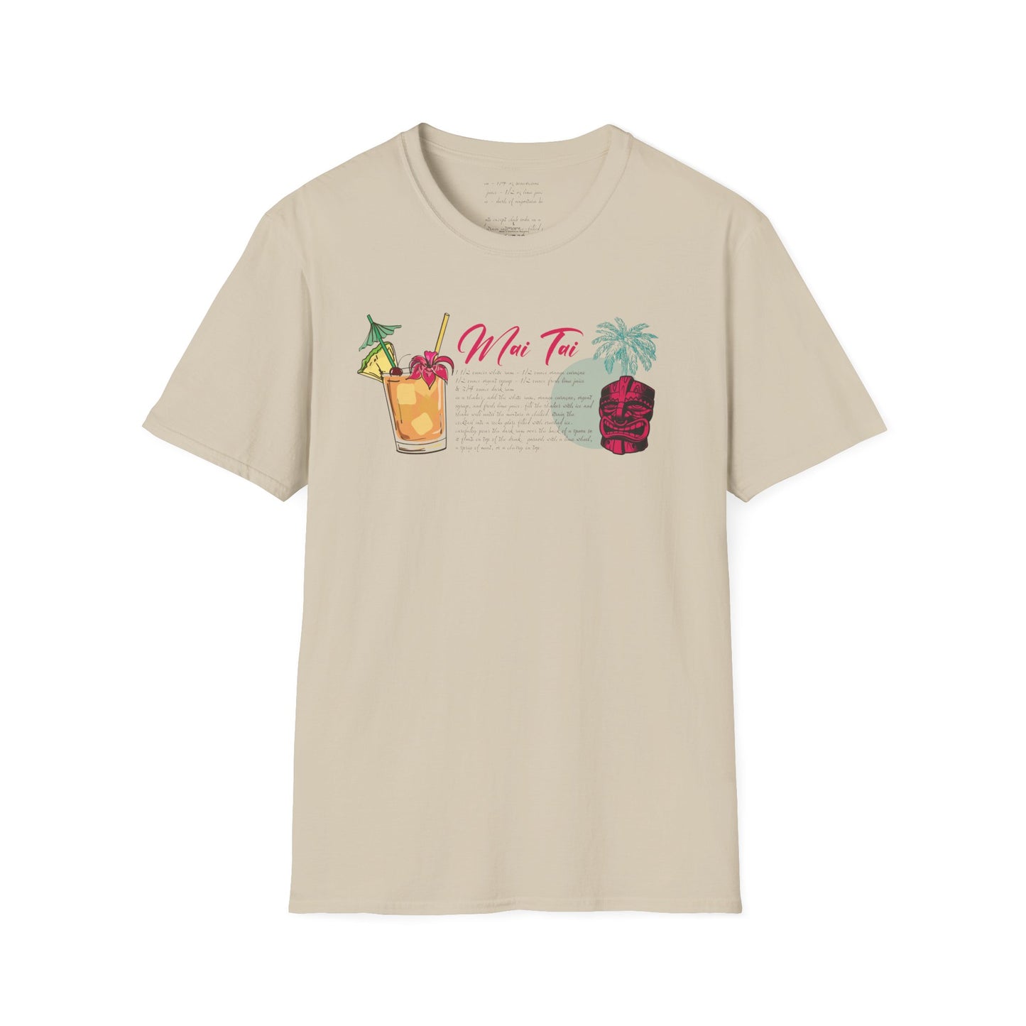 Tiki Drinki Collection - Mai Tai Cocktail Shirt | Tiki Style | Unique | Summer Style