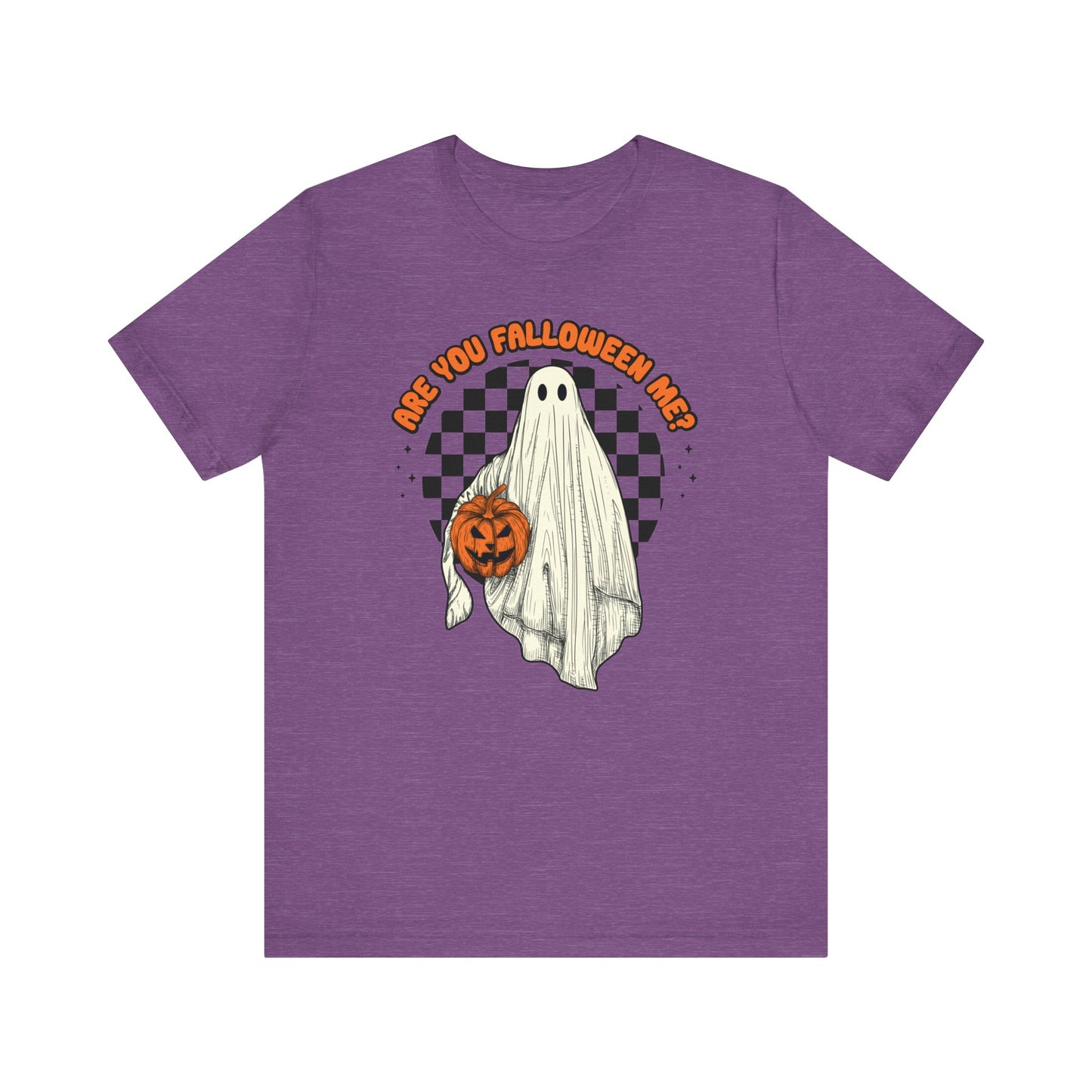 Are you Falloween Me Bella Canvas Soft Halloween Shirt, Limited Edition Fun Ghost Design Halloween Shirt, Halloween Party School Shirt Gift