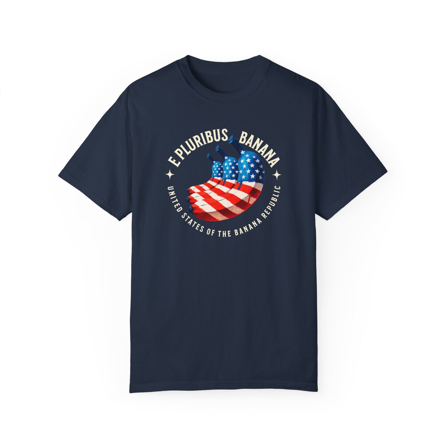 Veteran Made-US of Banana Republic Comfort Colors Tee,Patriotic Shirt, Political Shirt,Veteran Made Shirt,Trump Political Shirt,Veteran Gift