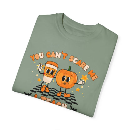 You Can't Scare Me I Teach Kindergarten Halloween Comfort Colors Shirt, Limited Edition Cute Fall Kindergarten Teacher Shirt, Teacher Gift