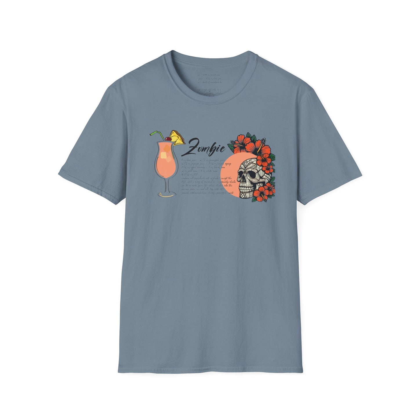 Zombie Cocktail Shirt - Tiki Drinki Collection | Tiki Style | Unique | Summer Style