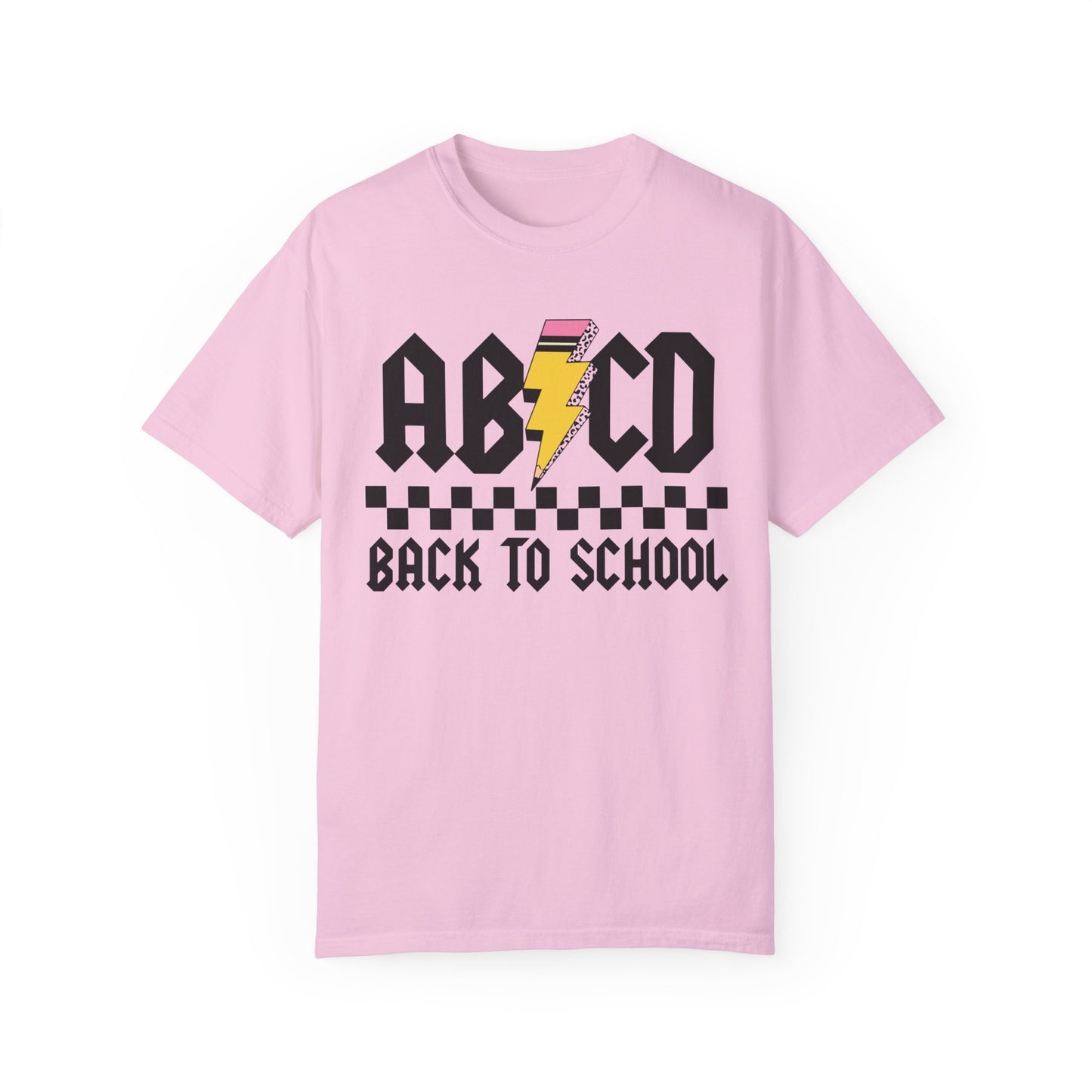 Teacher ABDC Thunderbolt Shirt, Back to School Graphic Teacher T-Shirt, Gift For Teacher, Gift for Educator, Teacher Aid Special Ed Gift