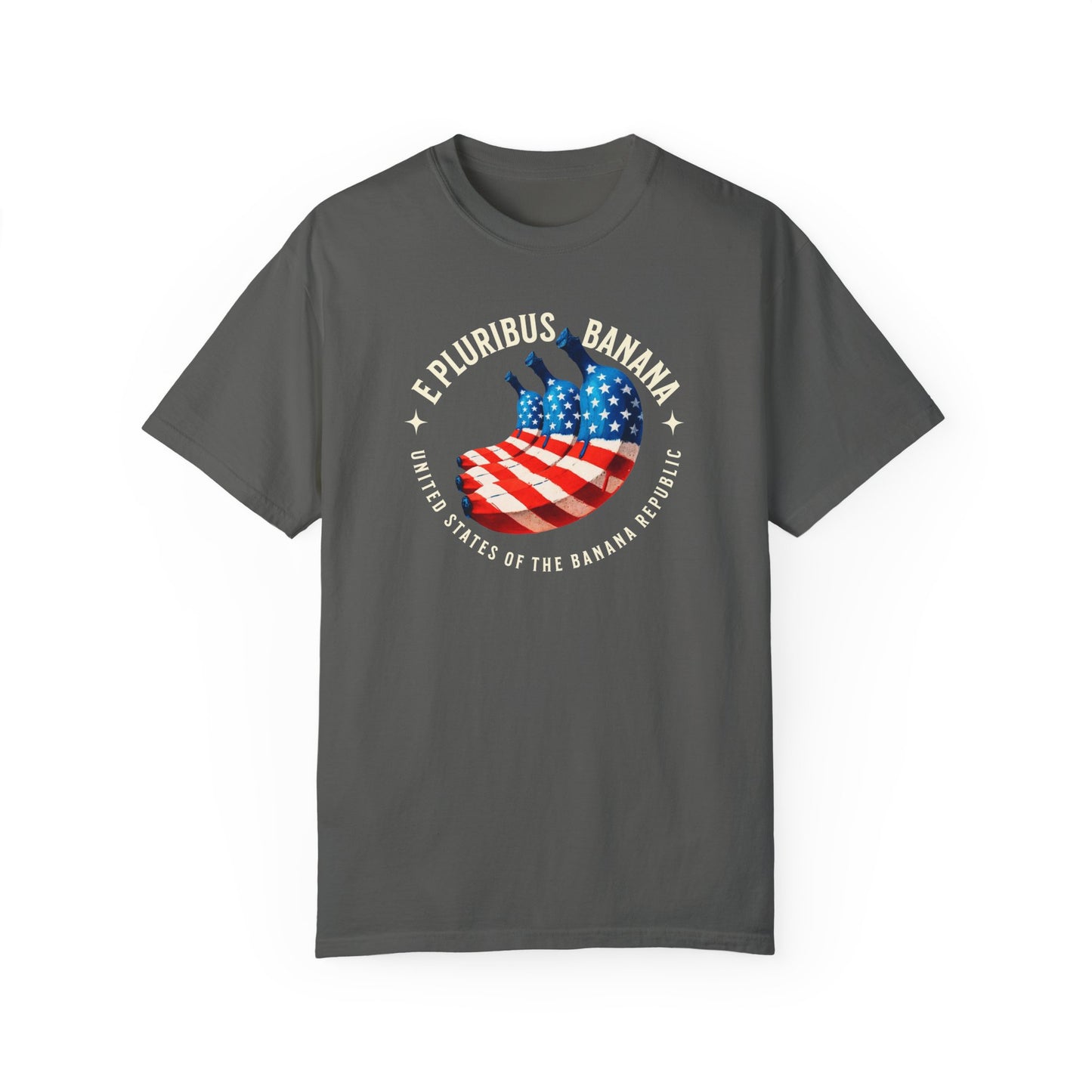 Veteran Made-US of Banana Republic Comfort Colors Tee,Patriotic Shirt, Political Shirt,Veteran Made Shirt,Trump Political Shirt,Veteran Gift