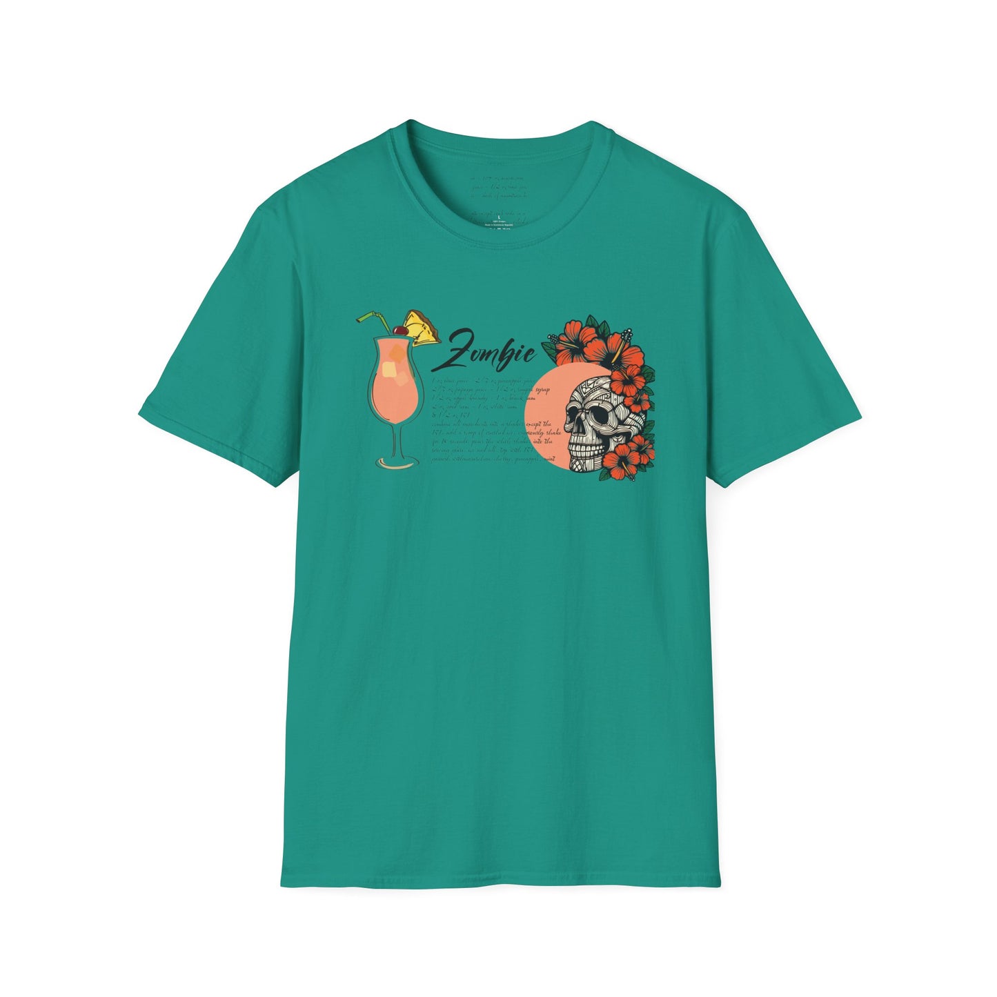 Zombie Cocktail Shirt - Tiki Drinki Collection | Tiki Style | Unique | Summer Style