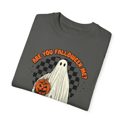 Are you Falloween Me Comfort Colors Halloween Shirt, Limited Edition Funny Design Ghost Halloween Shirt, Halloween Party School Shirt