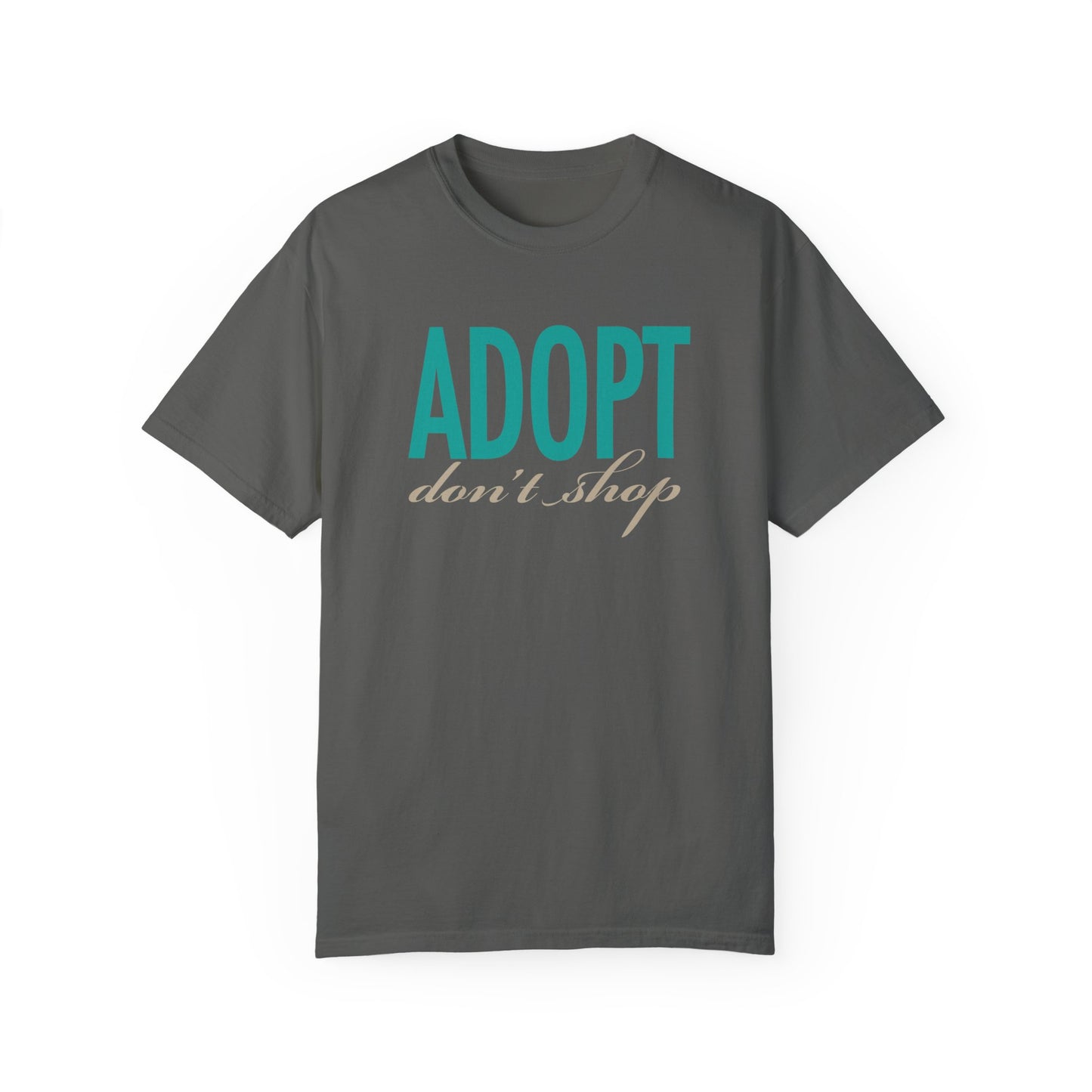 Adopt Don't Shop Shirt Comfort Colors®, Save Animals Shirt, Animal Rights Shirt, Animal Rescue Shirt, Animal Lover Gift, Adoption Pet Shirt