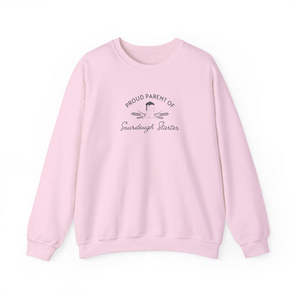 Proud Parent of Sourdough Starter Crewneck Sweatshirt | Sourdough Starter | Bread Baker Shirt | Baking Gift | Women's Sweatshirt Gift