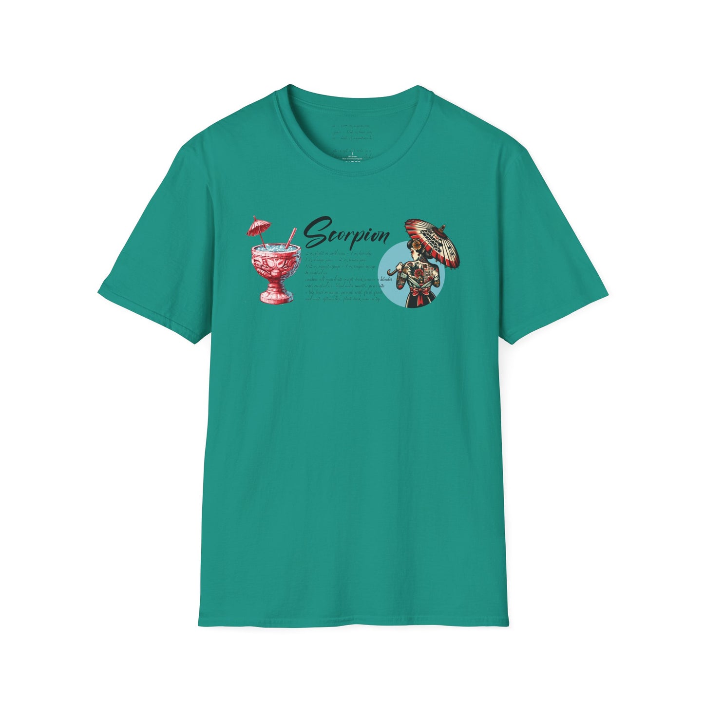 Scorpion Cocktail Shirt - Tiki Drinki Collection | Tiki Style | Unique | Summer Style