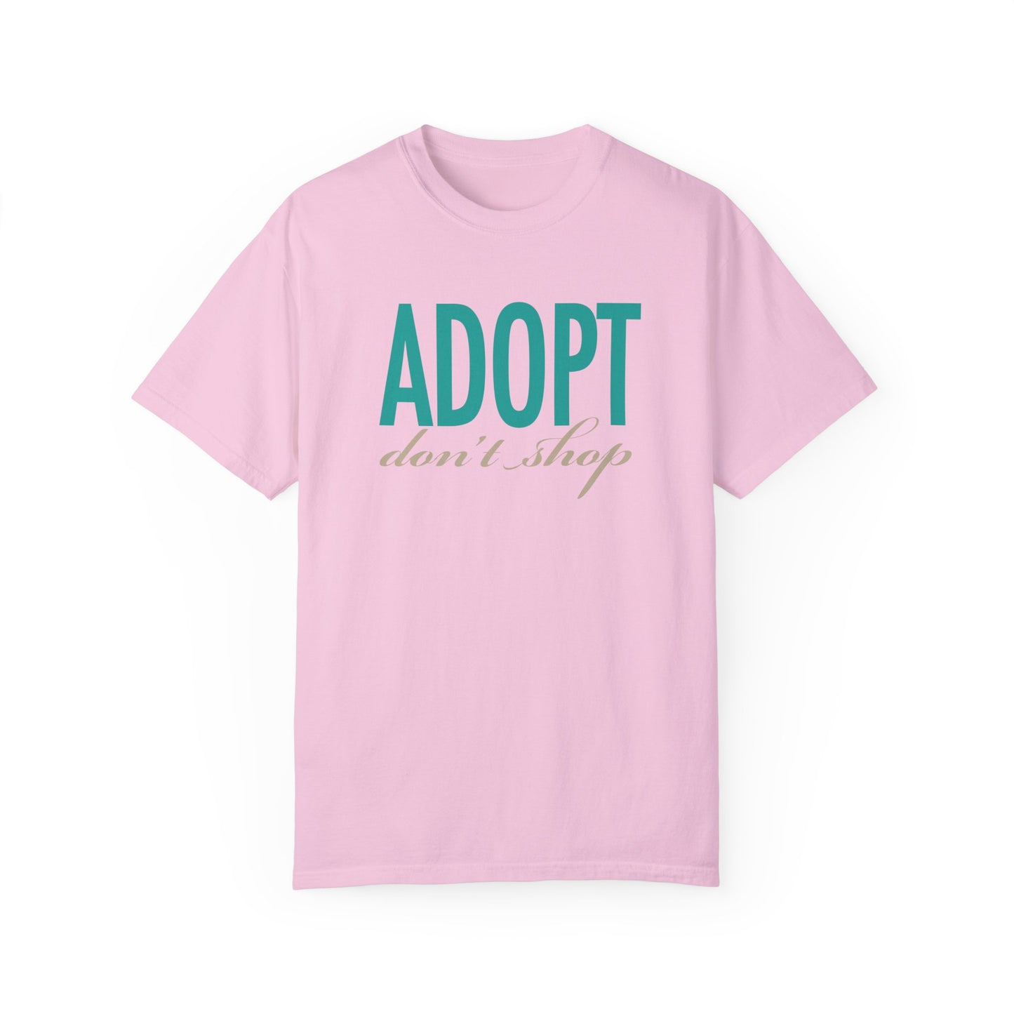 Adopt Don't Shop Shirt Comfort Colors®, Save Animals Shirt, Animal Rights Shirt, Animal Rescue Shirt, Animal Lover Gift, Adoption Pet Shirt