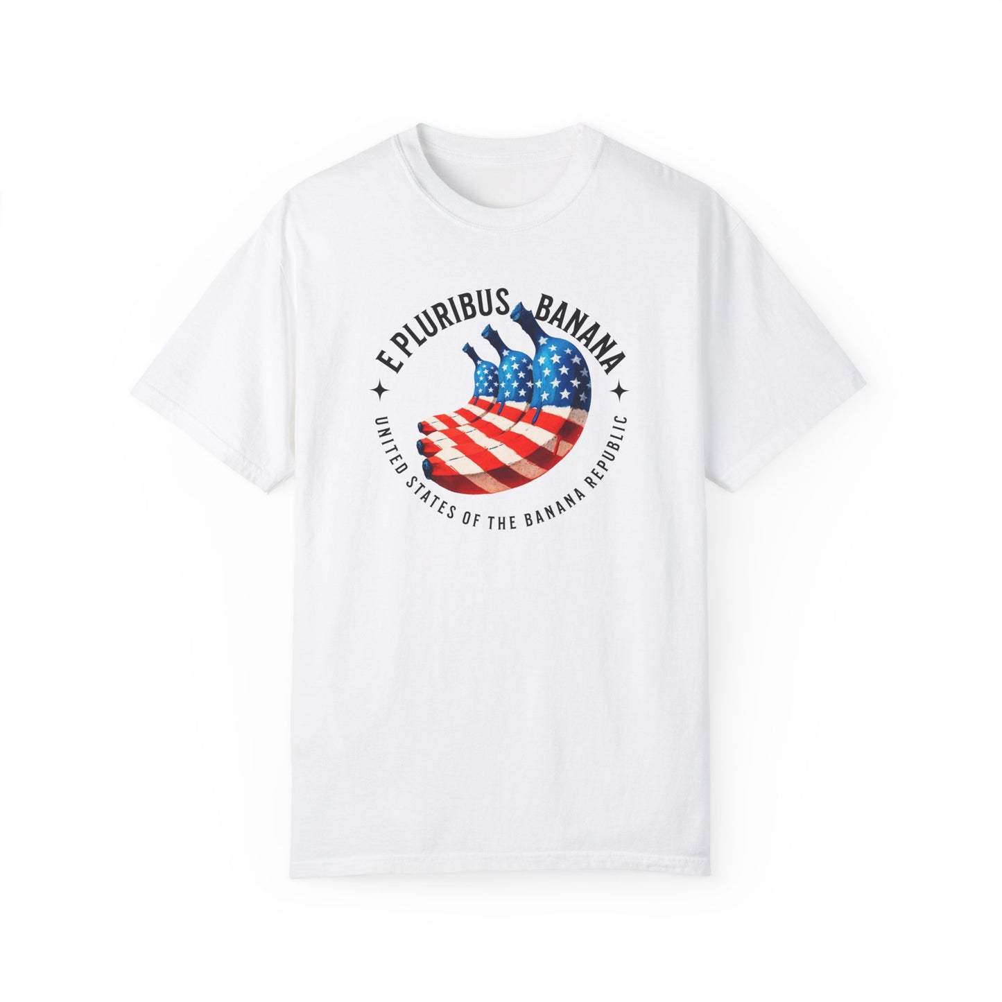 Veteran Made-US of Banana Republic Comfort Colors Tee,Patriotic Shirt, Political Shirt,Veteran Made Shirt,Trump Political Shirt,Veteran Gift